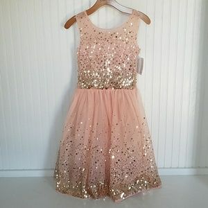 Sequin sparkle formal dance dress